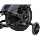 Elektrická motorka Chopper Warrior - sivá